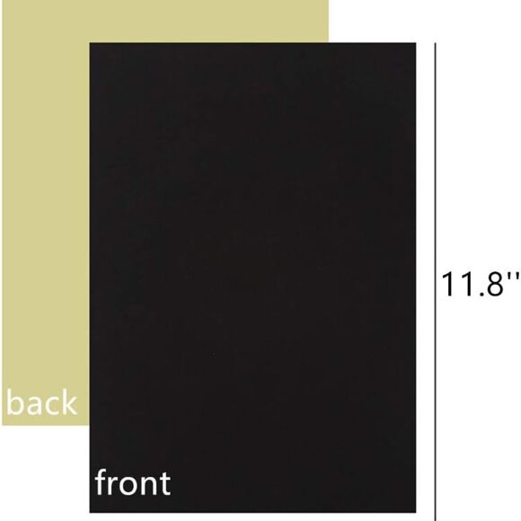 10PCS Self Adhesive Felt, DIY Self Adhesive Fabric for Art & Crafts, Peel and St - Picture 3 of 4